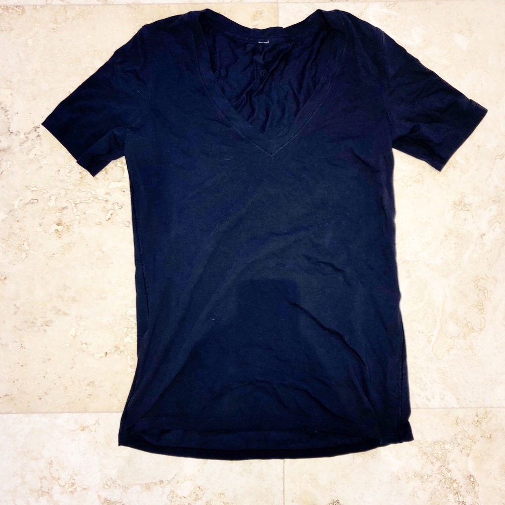 LuluLemon Midnight Blue Short Sleeve T-shirt Sm